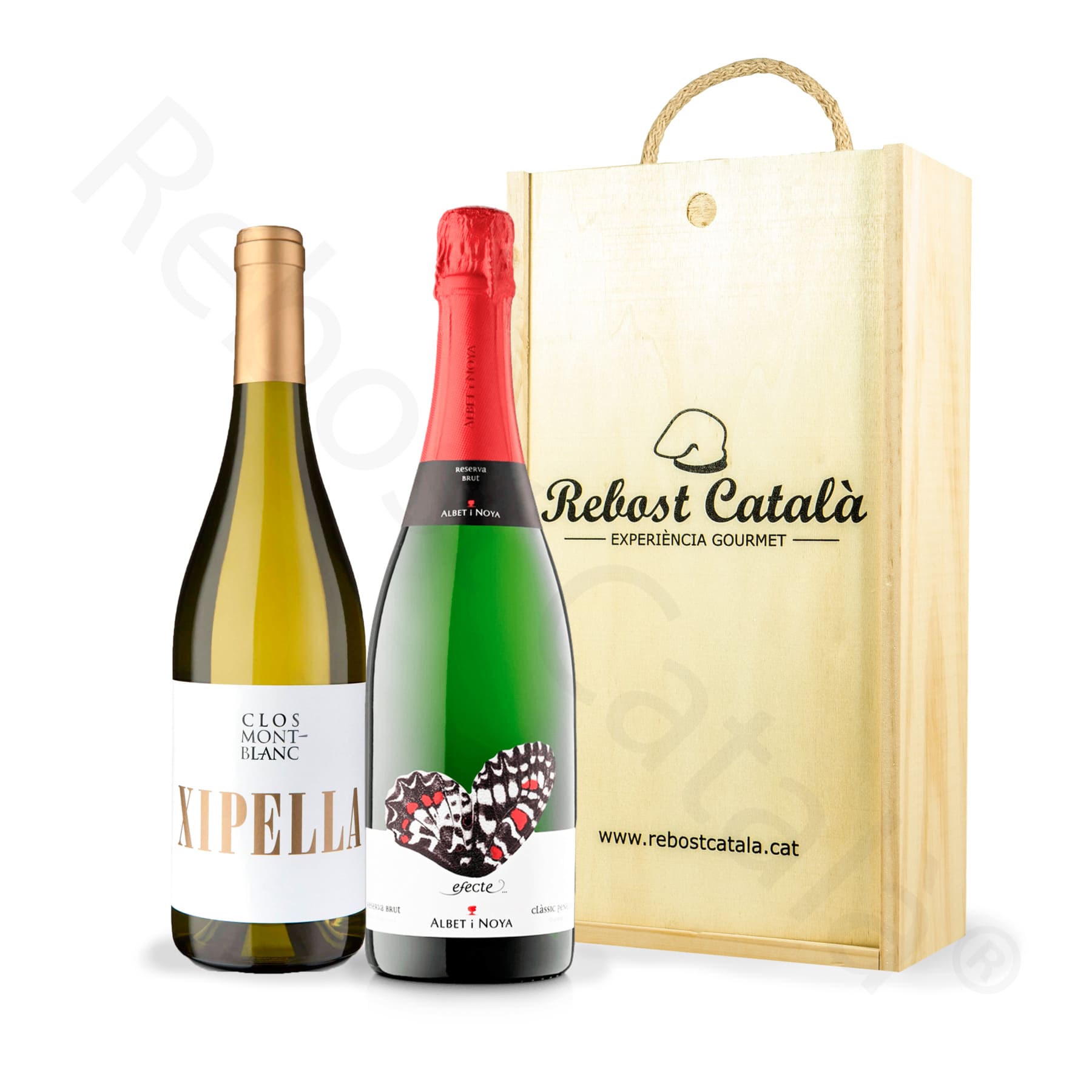Regalo Gastronómico con cava y vino P0202