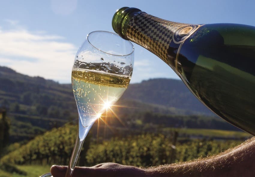 Cava de qualitat de la zona i DO del Penedes de les cistelles i lots de nadal de Rebost Català